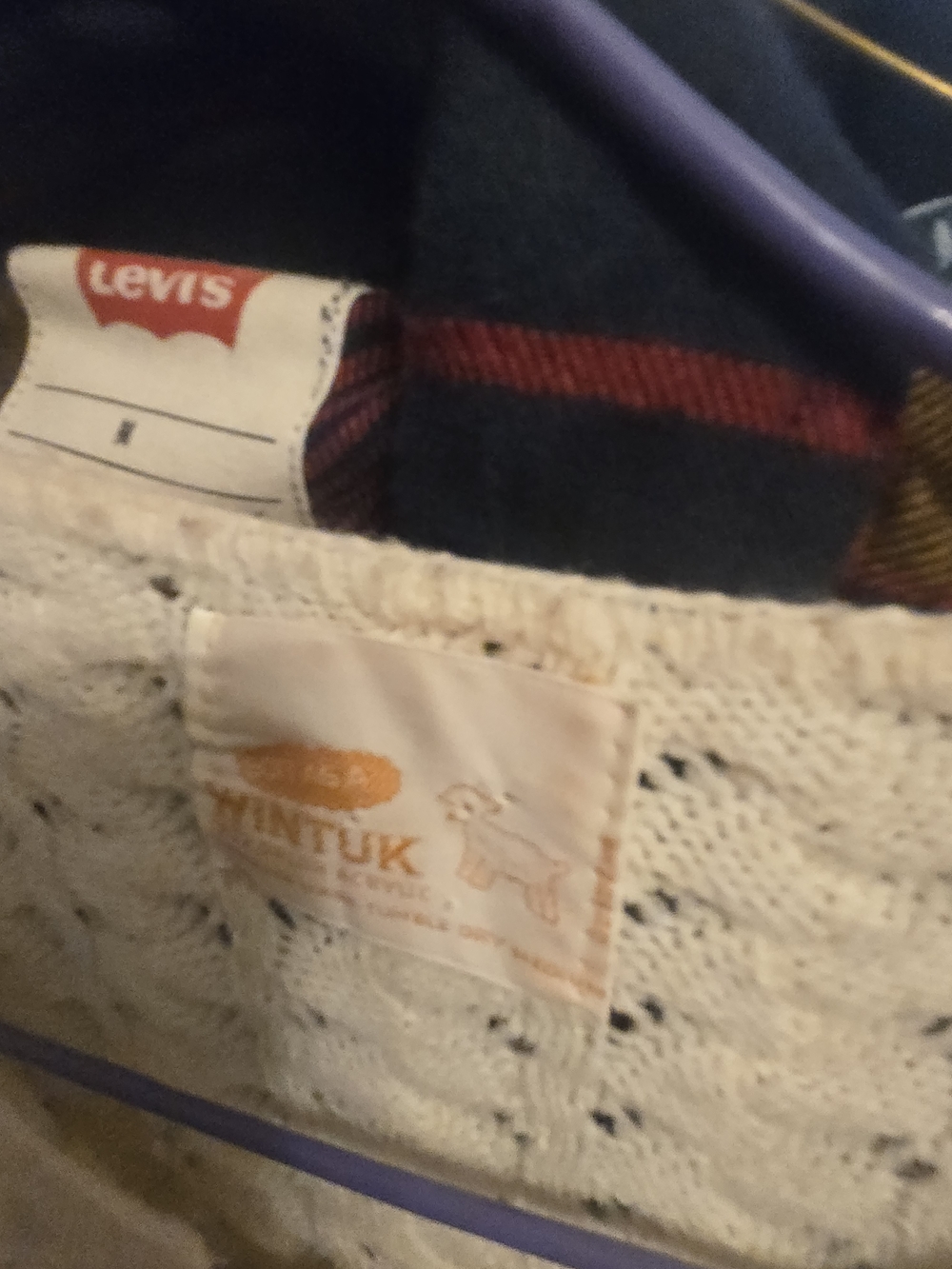 Vintage Cream Cable-Knit Button Cardigan - Picture 2 of 2